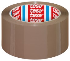 Verpackungsklebeband (Packhilfsmittel) tesapack® 4195, PP, 66 m x 50 mm, braun