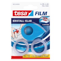 tesafilm® kristall-klar, Bandgröße: 2 x 19mmx10 m