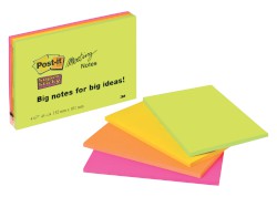 Haftnotiz Super Sticky Meeting Notes,152x101mm 4x45Bl