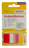 Index Marker im Spender rot, Größe mm: 25 x 43 mm