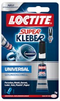 Sekundenkleber Loctite® Superkleber Universal, ohne Lösungsmittel, BK mit 3 g