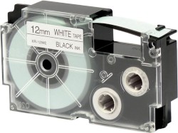 Schriftbandkassette schwarz, weiß