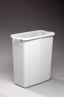 Abfallbehälter DURABIN 60, Polypropylen, rechteckig, 60l, grau