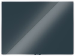 Glas-Whiteboard Cosy, magnetisch, Sicherheitsglas, 450 x 450 mm, grau