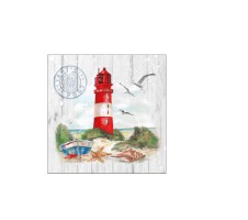 Serviette "Lighthouse" 25 x 25 cm 20er Packung