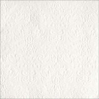 Serviette "Elegance" white 33 x 33 cm 15er Packung