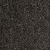 Serviette "Elegance" black 33 x 33 cm 15er Packung