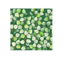 Serviette "Green Leaves" Atelier 33 x 33 cm 20er Packung