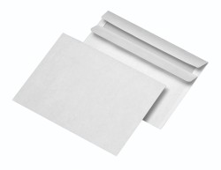 Briefumschlag C6, weiß, selbstklebend, ohne Fenster, 72 g/m²