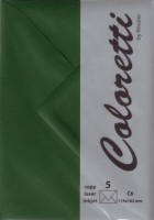 Coloretti Briefumschlag C6 Forest im 5er Pack