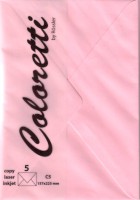 Coloretti Briefumschlag C5 Rosa im 5er Pack