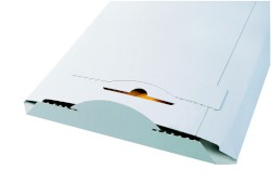 Versandtaschen ColomPac® mit Wiederverschluss weiß, Größe mm innen: 245 x 345 x 30, Gewicht/für: 89 g/A4+