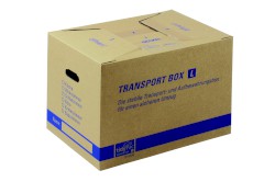 Transportbox XL tidyPac®, Größe: 500x350x370mm, Farbe braun