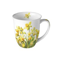 Tasse 0,4 L Porzellan Golden Daffodils