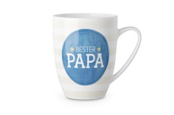 Tasse Porzellan Bester Papa mehrfarbig