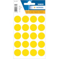 Markierungspunkte, Büropackung gelb, Durchmesser: 19 mm Ø