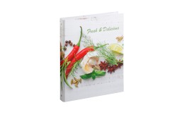 Rezeptringbuch A4 Fresh & Delicious 4-Ring + Register