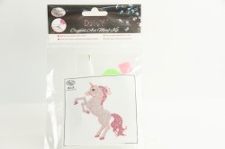 Crytal Art Sticker "Fairytale Unicorn" 9x9 cm