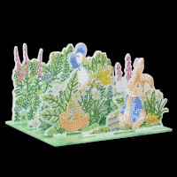 Crystal Art 3D "Peter Rabbit" 18x18 cm