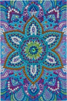 Crystal Art Karte "Blue Mandala" 10x15 cm