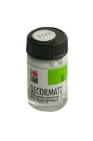 Decormatt Acryl 15 ml im Glas weiß