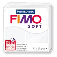 Modelliermasse  FIMO® soft, weiß
