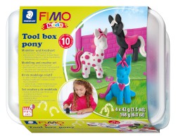 Modelliermasse FIMO® Kids Toolbox Pony