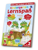 XXL Übungsbuch Kindergarten Lernspaß mehrfarbig