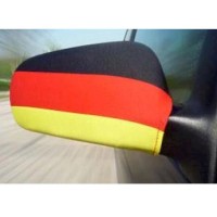 Autospiegelbezug "Deutschland" schwarz rot gold 2er Set