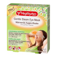 MegRhythm Augenmaske wärmend 5er Packung grün
