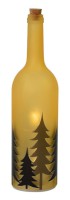 Flasche Walddesign beleuchtet