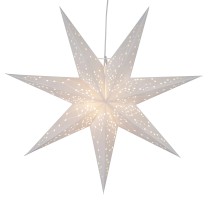 Papierstern Galaxy Sternenbilder-Ornamente weiß