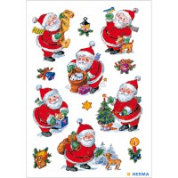Sticker Weihnachten MAGIC "Nikoläuse"