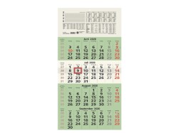 Viermonatskalender Recycling, 4 Monate/1 Blatt